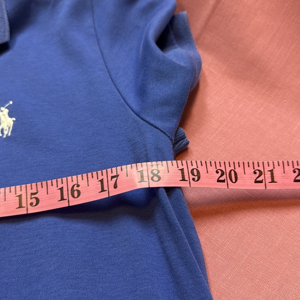 Polo by Ralph Lauren Vibrant Blue Pique Polo - Picture 10 of 10